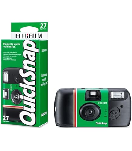 Amazon.co.jp: 35mm QuickSnap Single Use Camera, 400 ASA : 家電＆カメラ